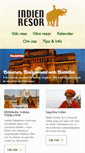 Mobile Screenshot of indienresor.se